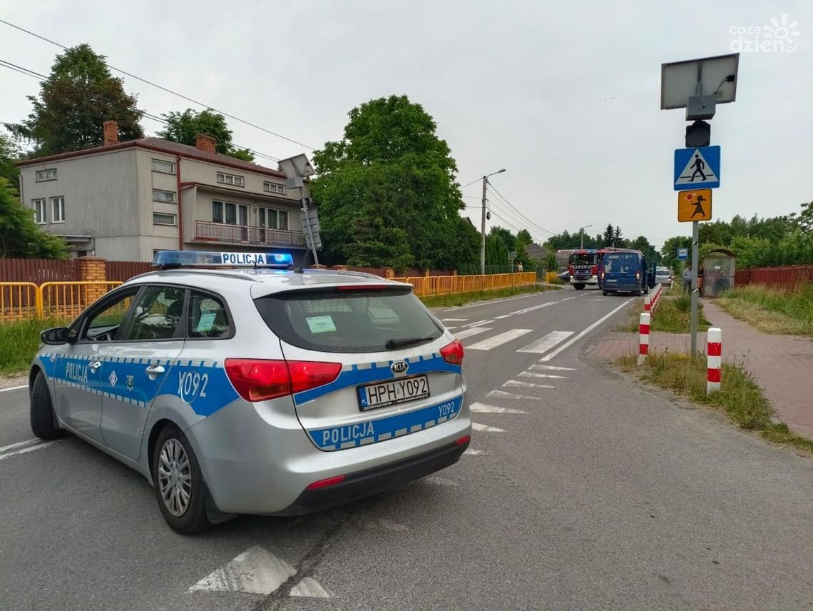 Dąbrówka Warszawska. Potrącenie na pasach