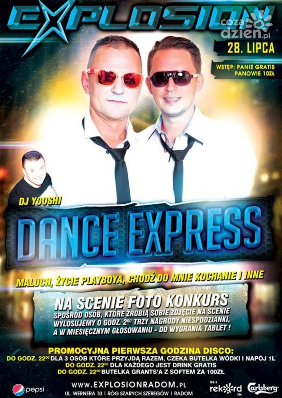 Dance Express w klubie Explosion
