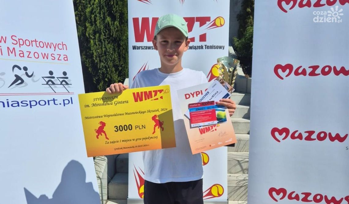 Daniel Kwiecień mistrzem województwa skrzatów