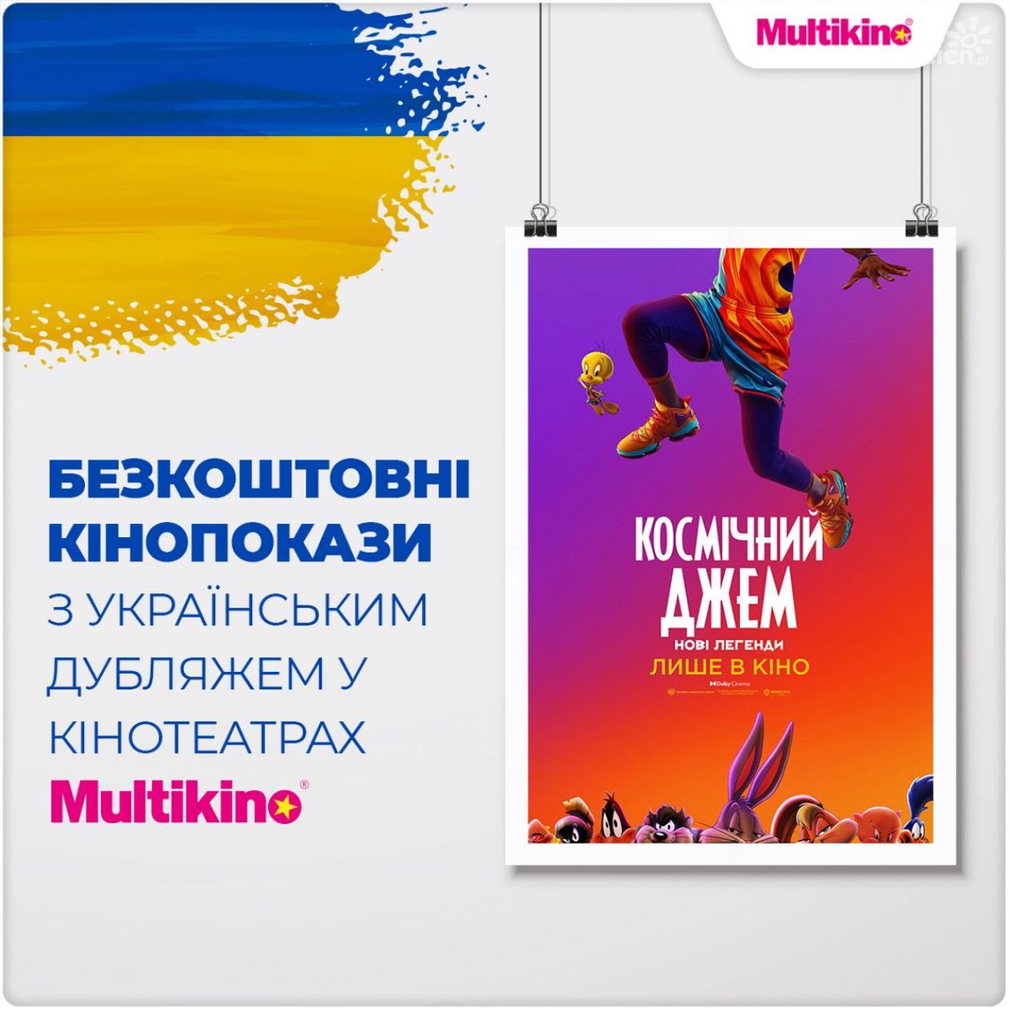 Darmowe seanse z ukraińskim dubbingiem 