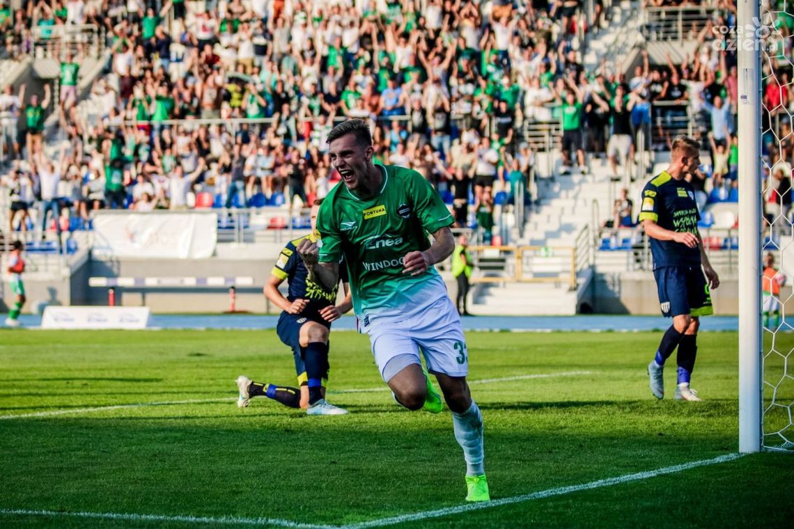 Dawid Abramowicz po zwycięstwie Radomiaka nad Sandecją: - Jestem od noszenia fortepianiu, a kto inny na nim gra