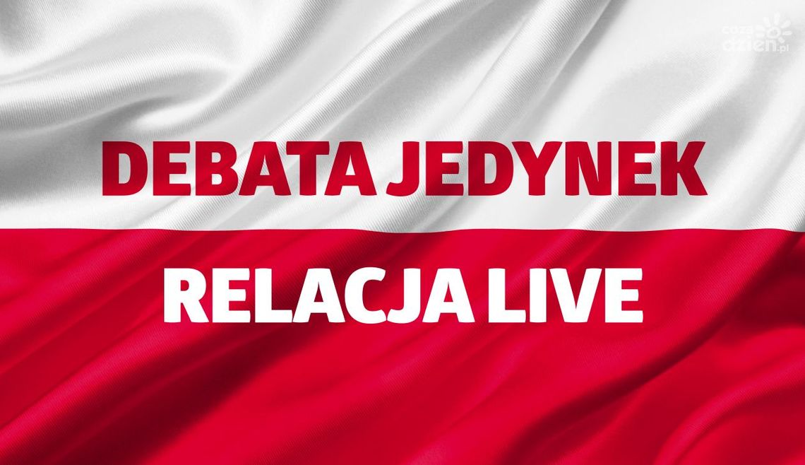 Debata “Pojedynek Jedynek” - oglądaj na żywo