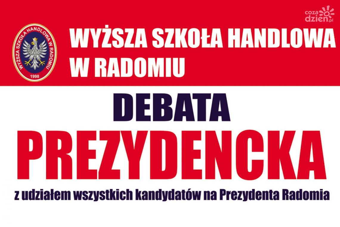 Debata prezydencka na WSH. Oglądaj na żywo!