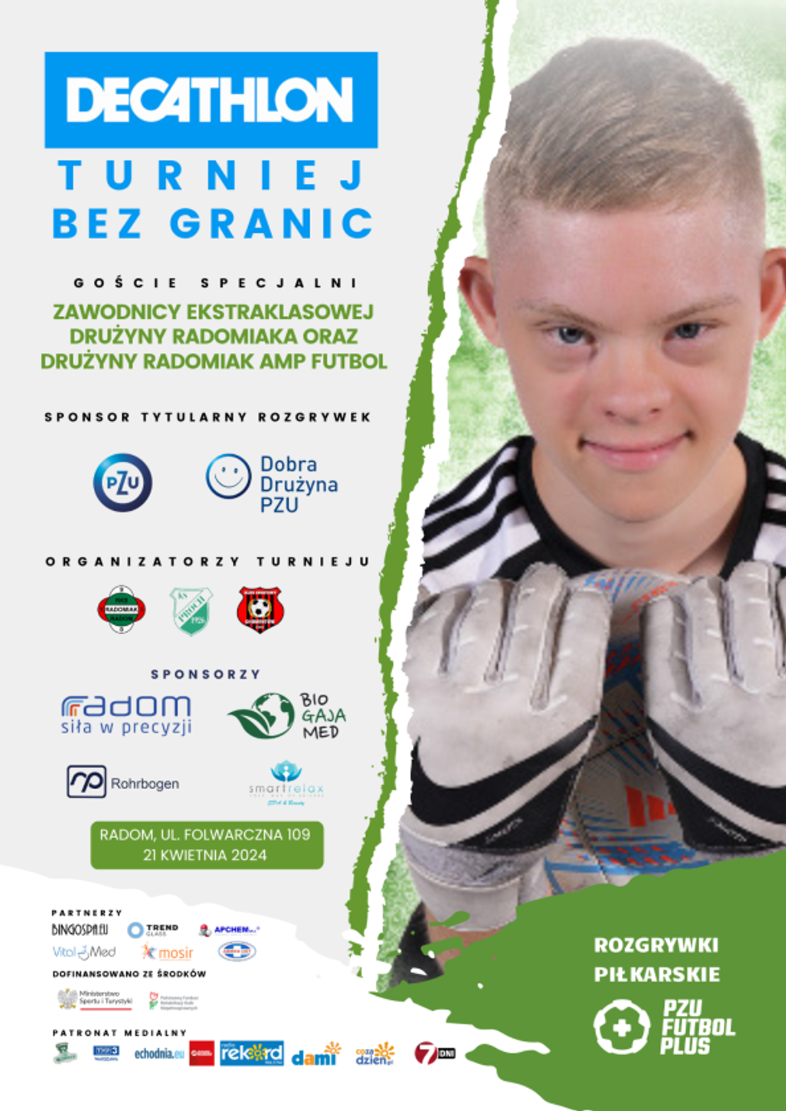 Decathlon Turniej bez Granic w niedzielę w Radomiu