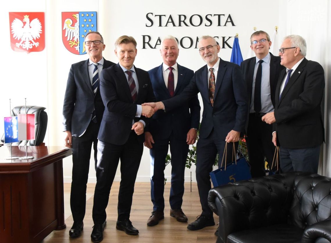 Delegacja Rady Europy odwiedziła powiat radomski Delegacja Rady Europy odwiedziła powiat radomski