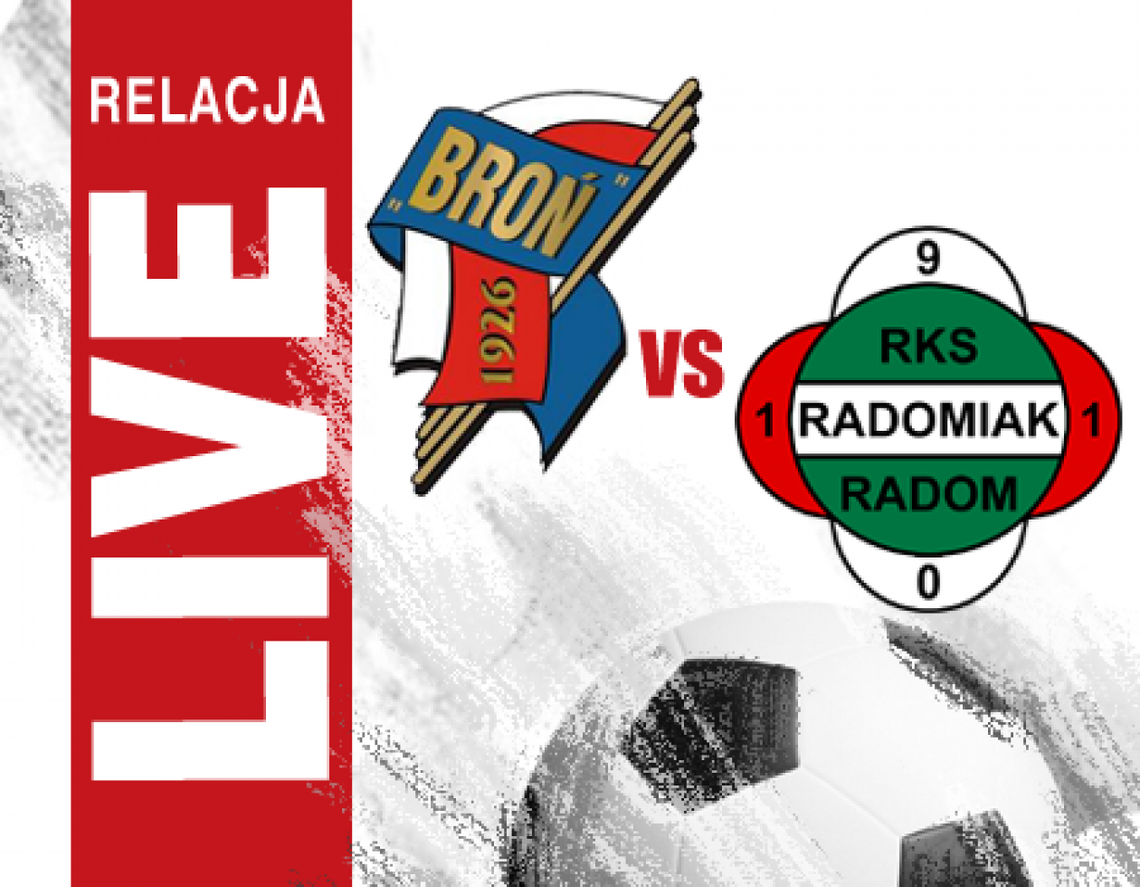 DERBY RADOMIA: Broń 1:1 Radomiak (zapis relacji) DERBY RADOMIA: Broń 1:1 Radomiak (zapis relacji)