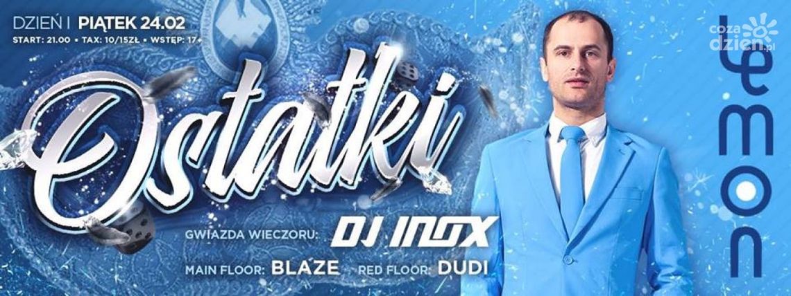 Dj Inox w klubie LEMON Sound Gallery