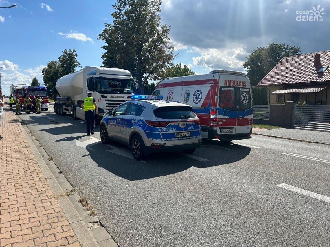 DK 79 w Zwoleniu zablokowana 