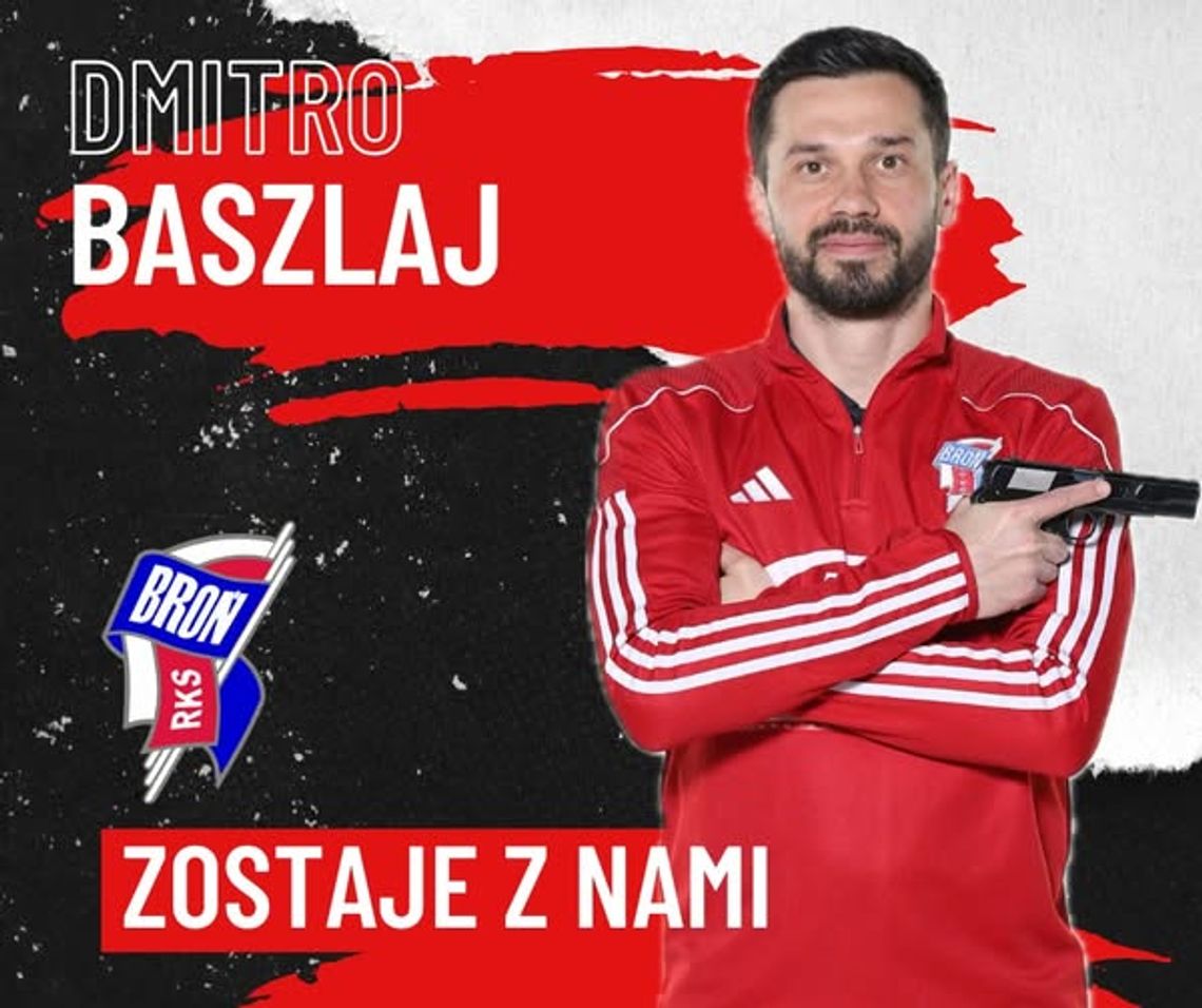 Dmitro Baszłaj na dłużej w Broni Radom