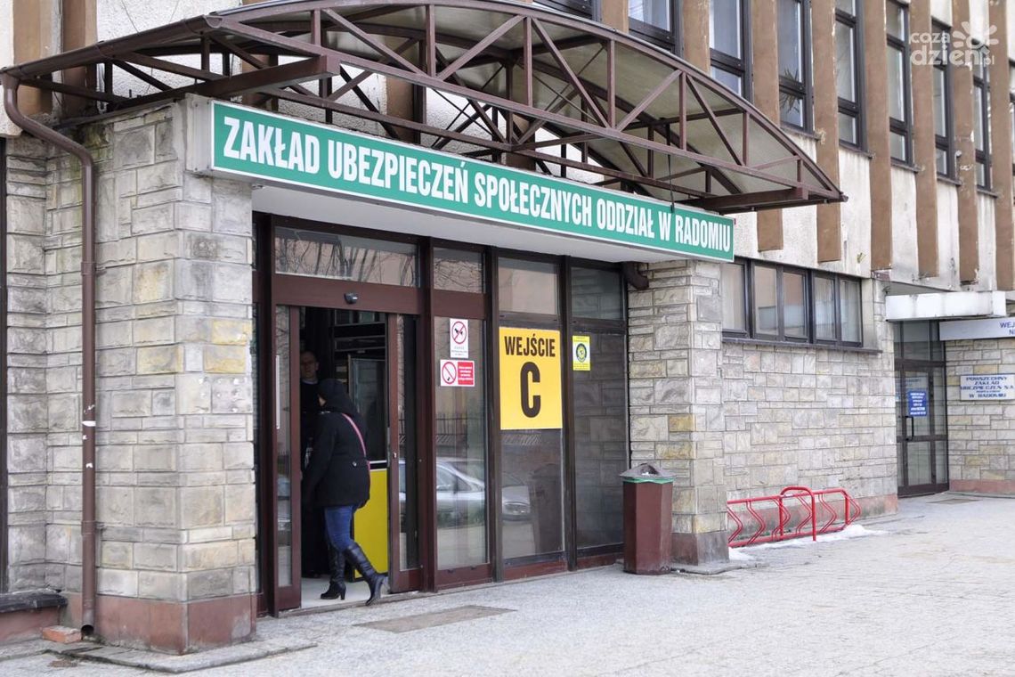 Do radomskiego oddziału ZUS wpłynęło 218 wniosków o odroczenie