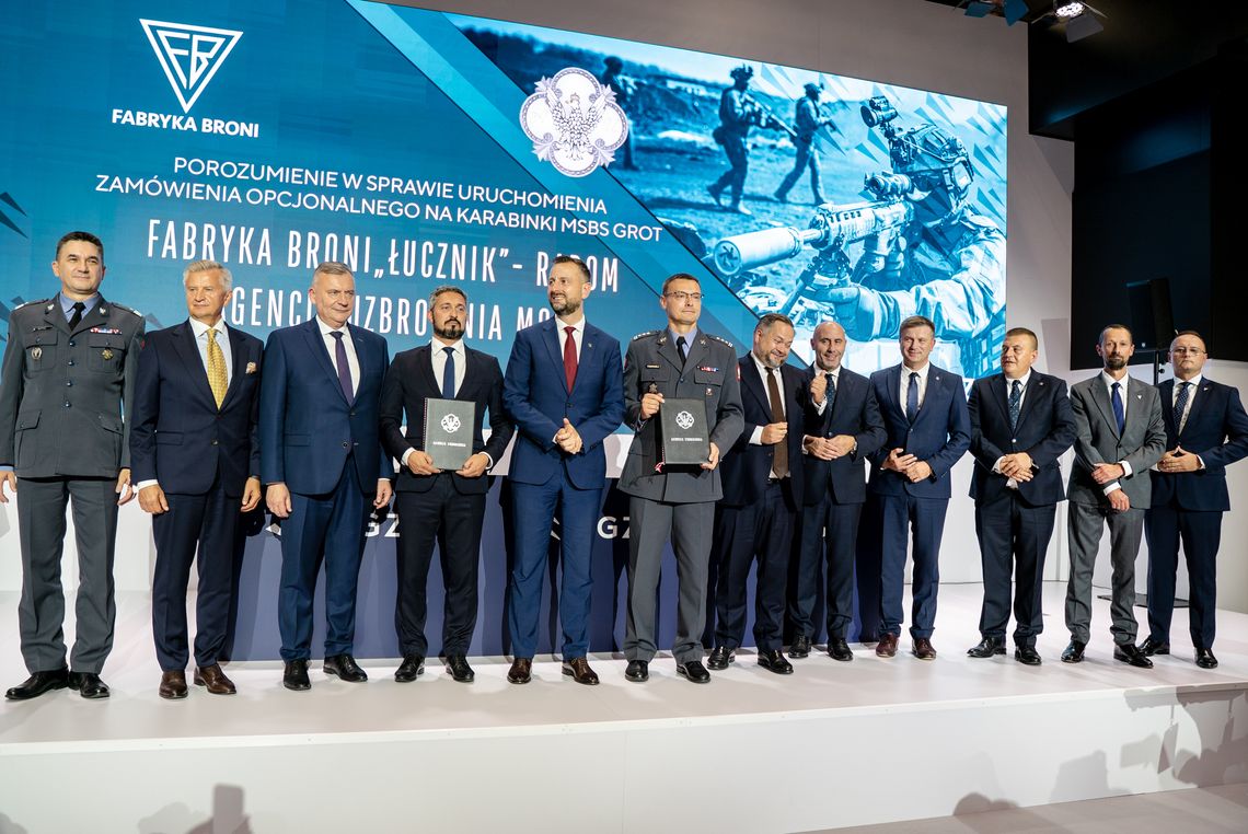 Dodatkowe karabinki MSBS GROT z Radomia dla Wojska Polskiego