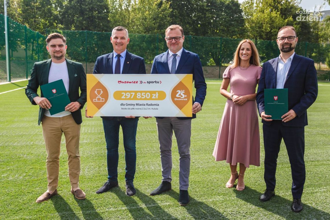 Dofinansowanie na budowę boiska przy "Hubalu"