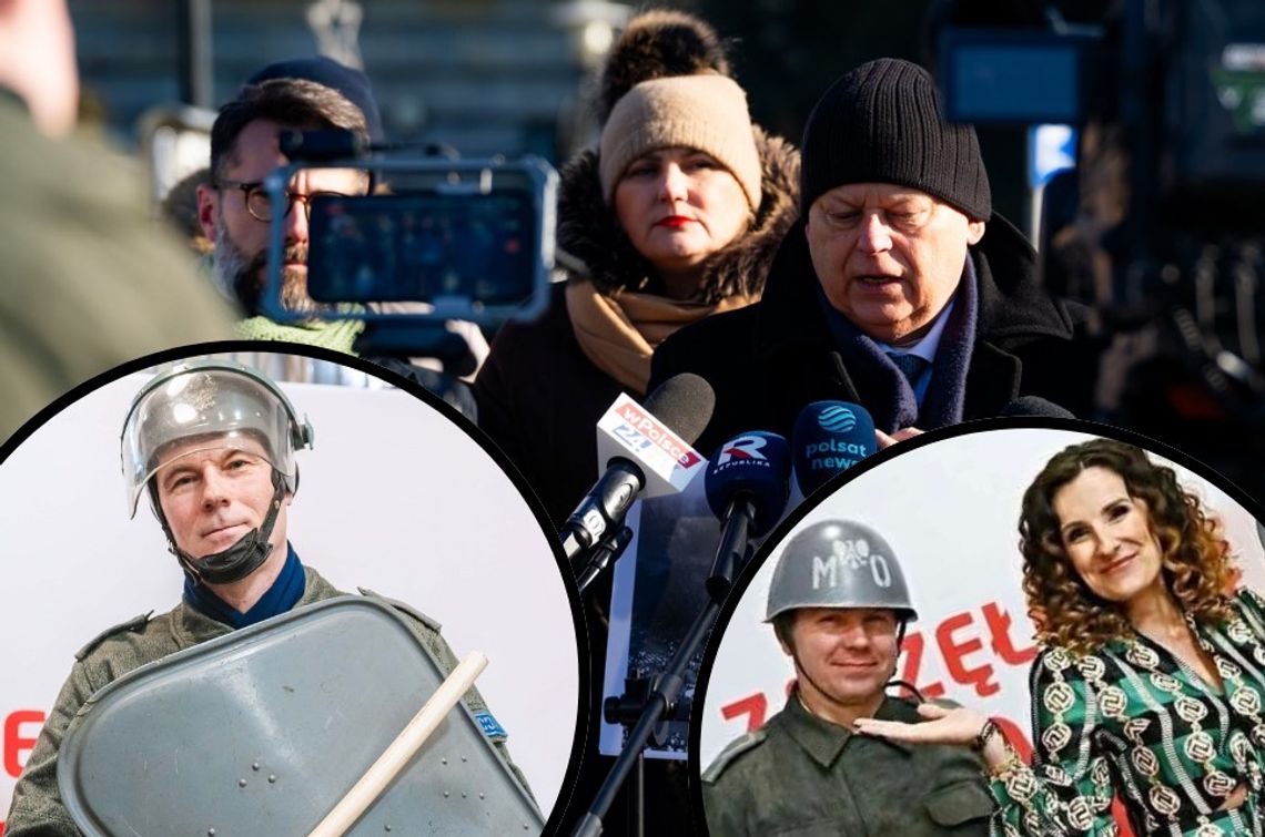 Domagają się dymisji prezydenta Witkowskiego! "Trzon Platformy stanowią ci, którzy pałowali robotników" Domagają się dymisji prezydenta Witkowskiego! "Trzon Platformy stanowią ci, którzy pałowali robotników"