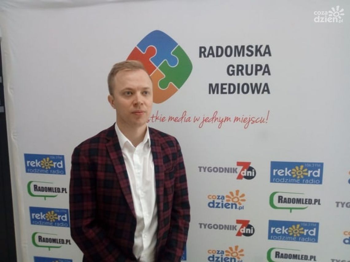 Dominik Ciecierski - Rozmowa w studiu lokalnym Radia Rekord