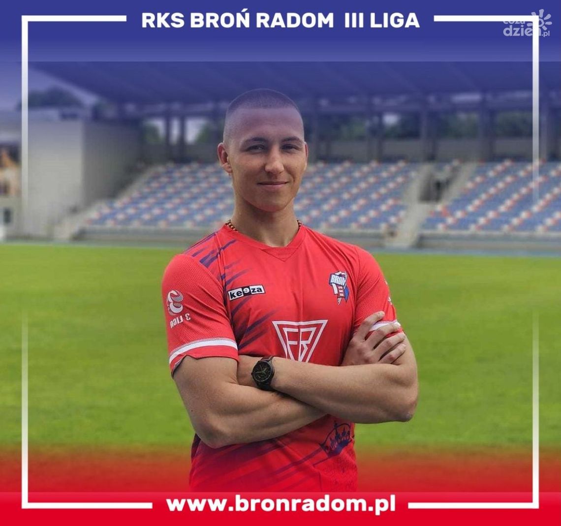 Dorian Buczek nowym zawodnikiem Broni Radom