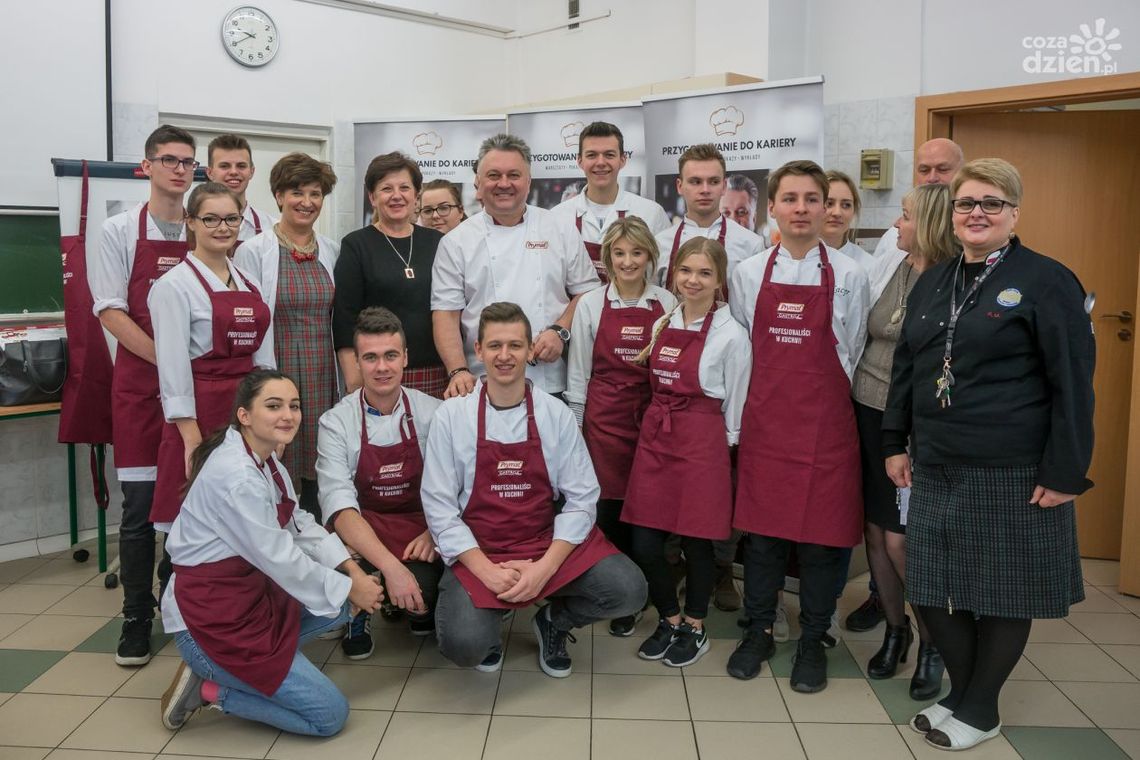 Doskonalili umiejętności pod okiem szefa kuchni