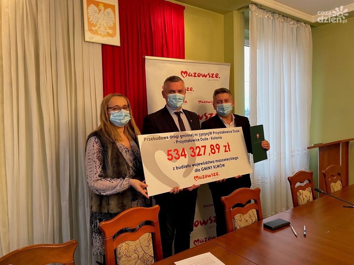 Droga gminna w Klwowie zostanie przebudowana
