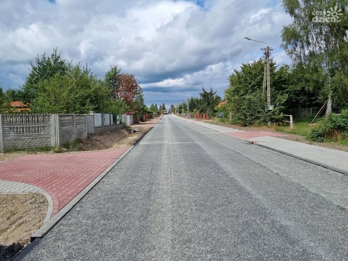 Droga w Suskowoli prawie gotowa