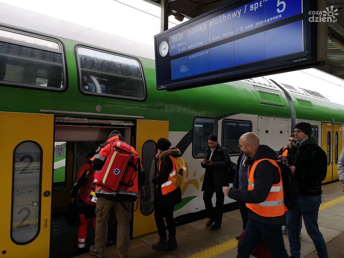 Drugi pociąg humanitarny wyjechał do granicy