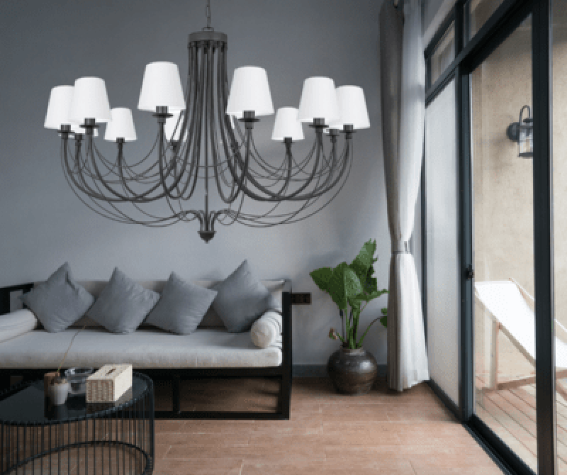 Duży żyrandol do salonu - stylowa ozdoba i funkcjonalne oświetlenie Duży żyrandol do salonu - stylowa ozdoba i funkcjonalne oświetlenie