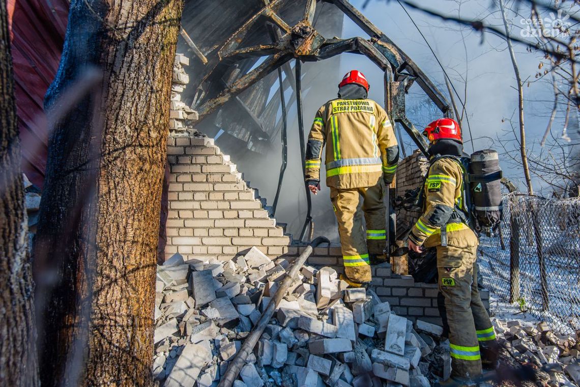 Dwa groźne pożary Dwa groźne pożary