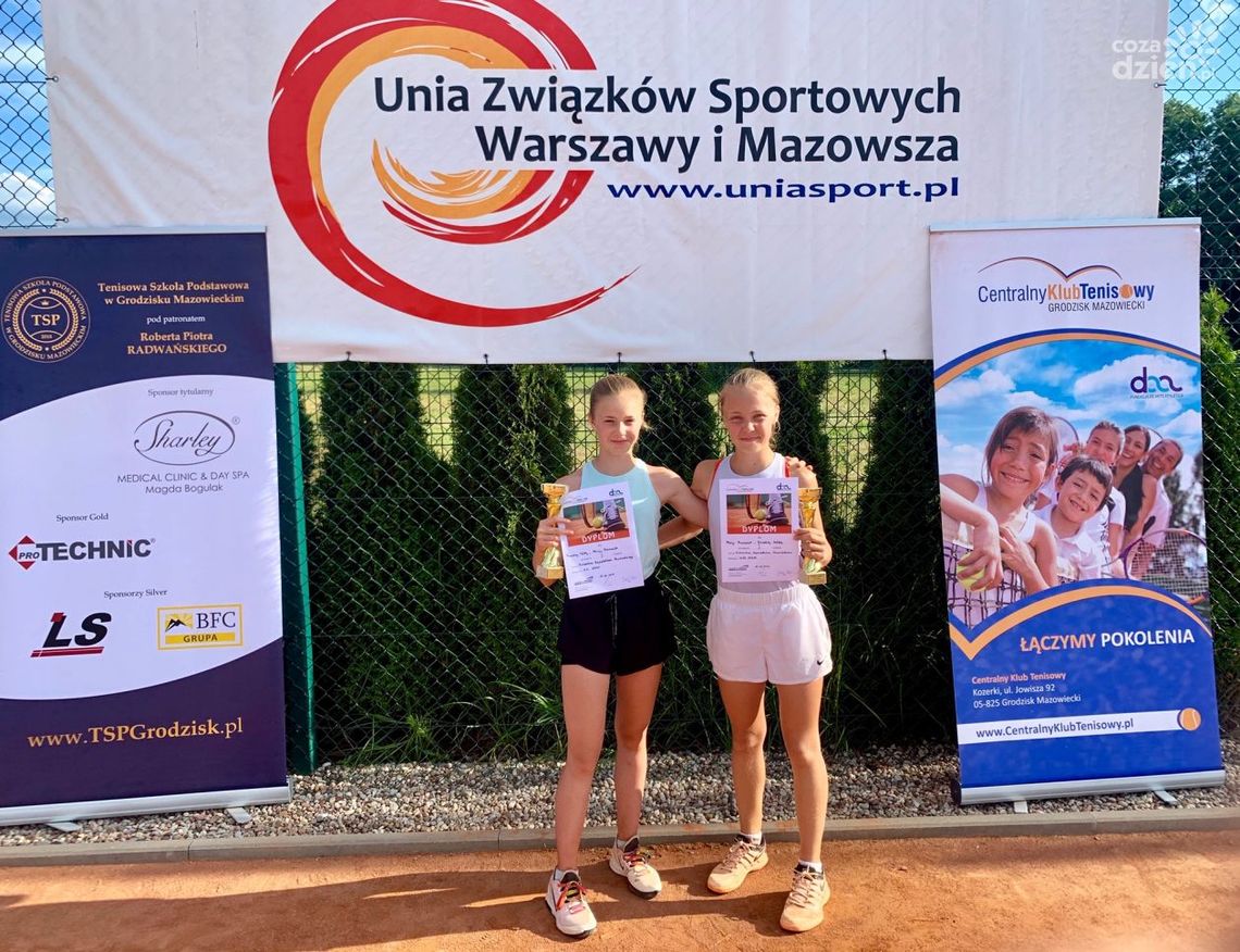 Dwa medale radomskiej tenisistki Dwa medale radomskiej tenisistki