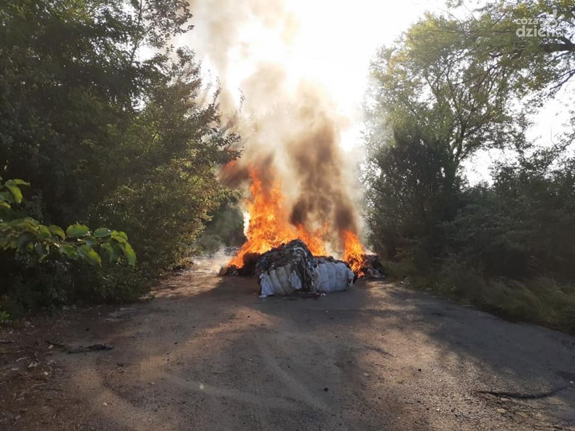 Dwa pożary w Wierzbicy