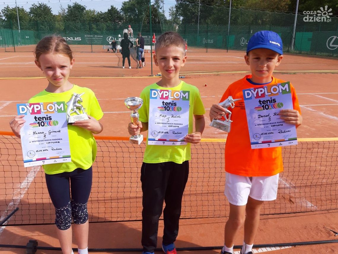 Dwa triumfy młodych adeptów Akademii Tenisowej Masters Radom