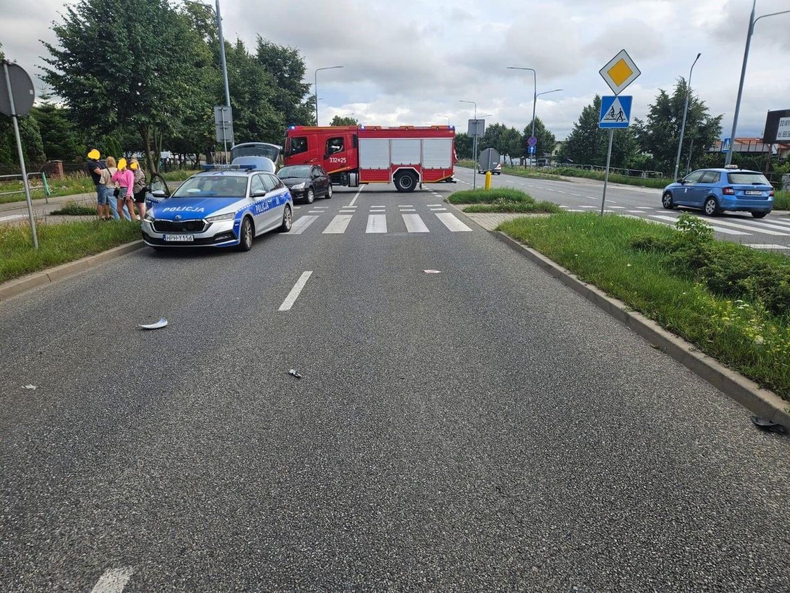 Dwa wypadki na pasach jednego dnia