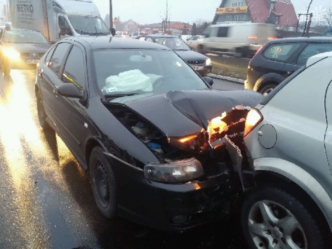 Dwa wypadki na ul. Wojska Polskiego