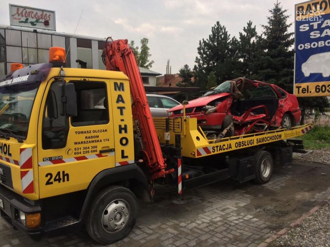 Dwa wypadki. Są ofiary