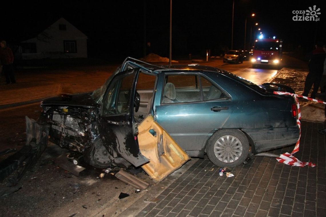 Dwie osoby ranne w wypadku w Kaszewskiej Woli