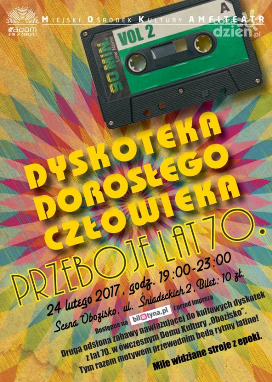 Dyskoteka Dorosłego Człowieka w Amfiteatrze