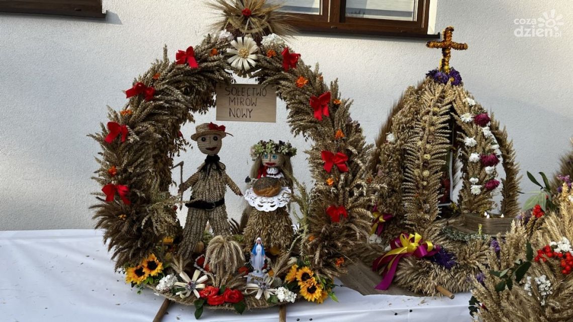 Działo się w Mirowie! Odbyły się tam dożynki gminne