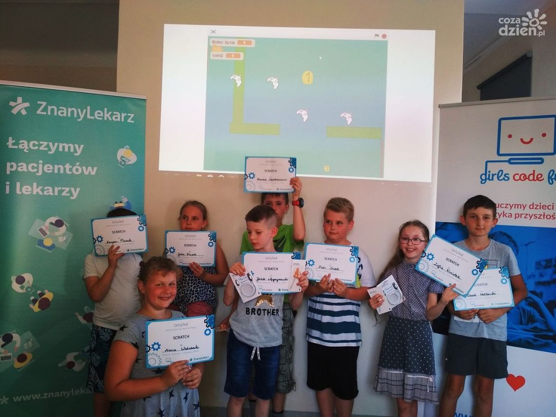 Dzieci stworzą własną grę komputerową. Zapisz się