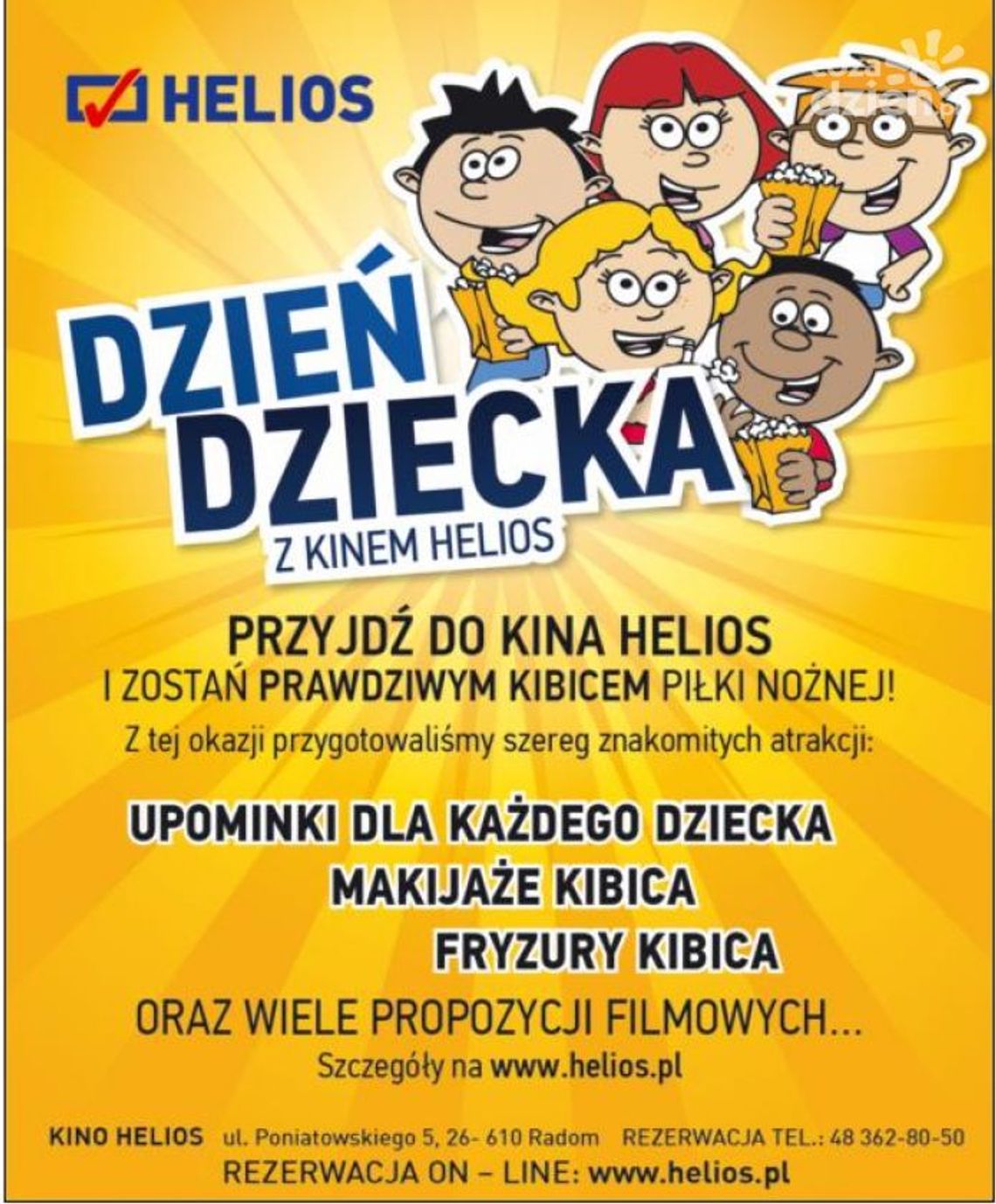 Dzień Dziecka w Heliosie