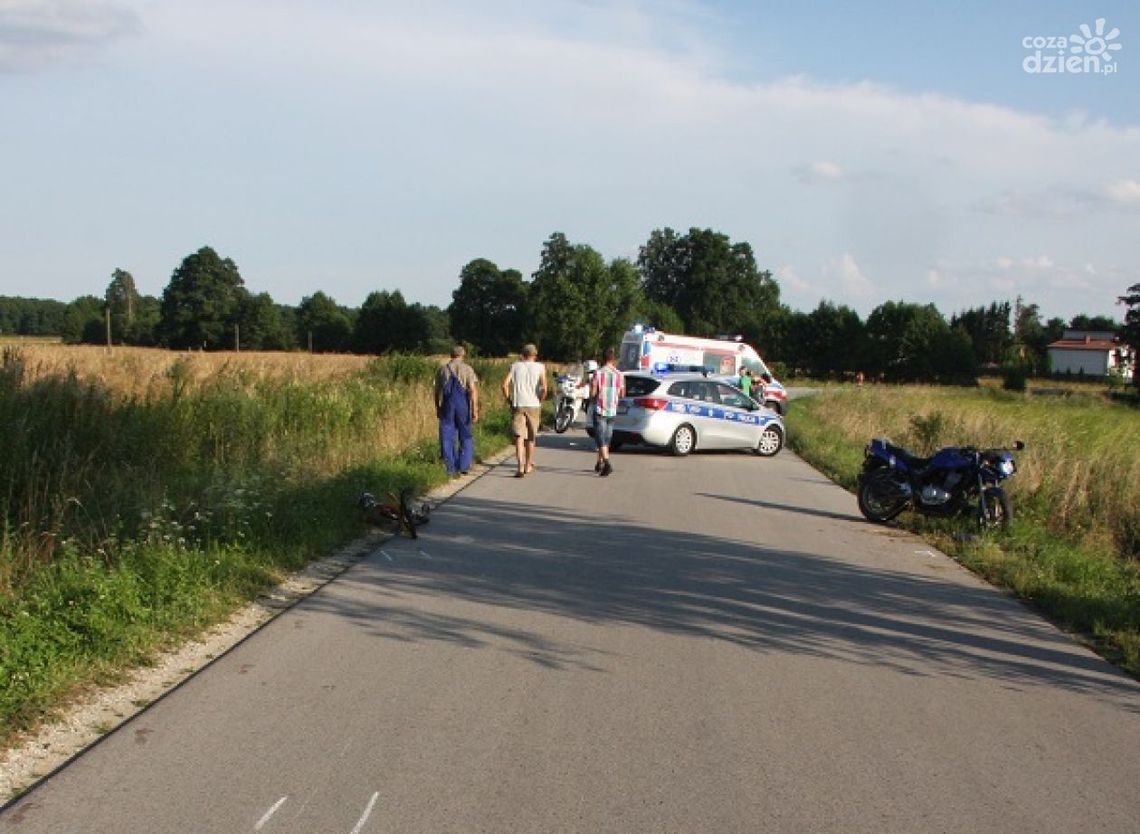 Dziewięciolatek potrącony przez motocykl! Dziewięciolatek potrącony przez motocykl!