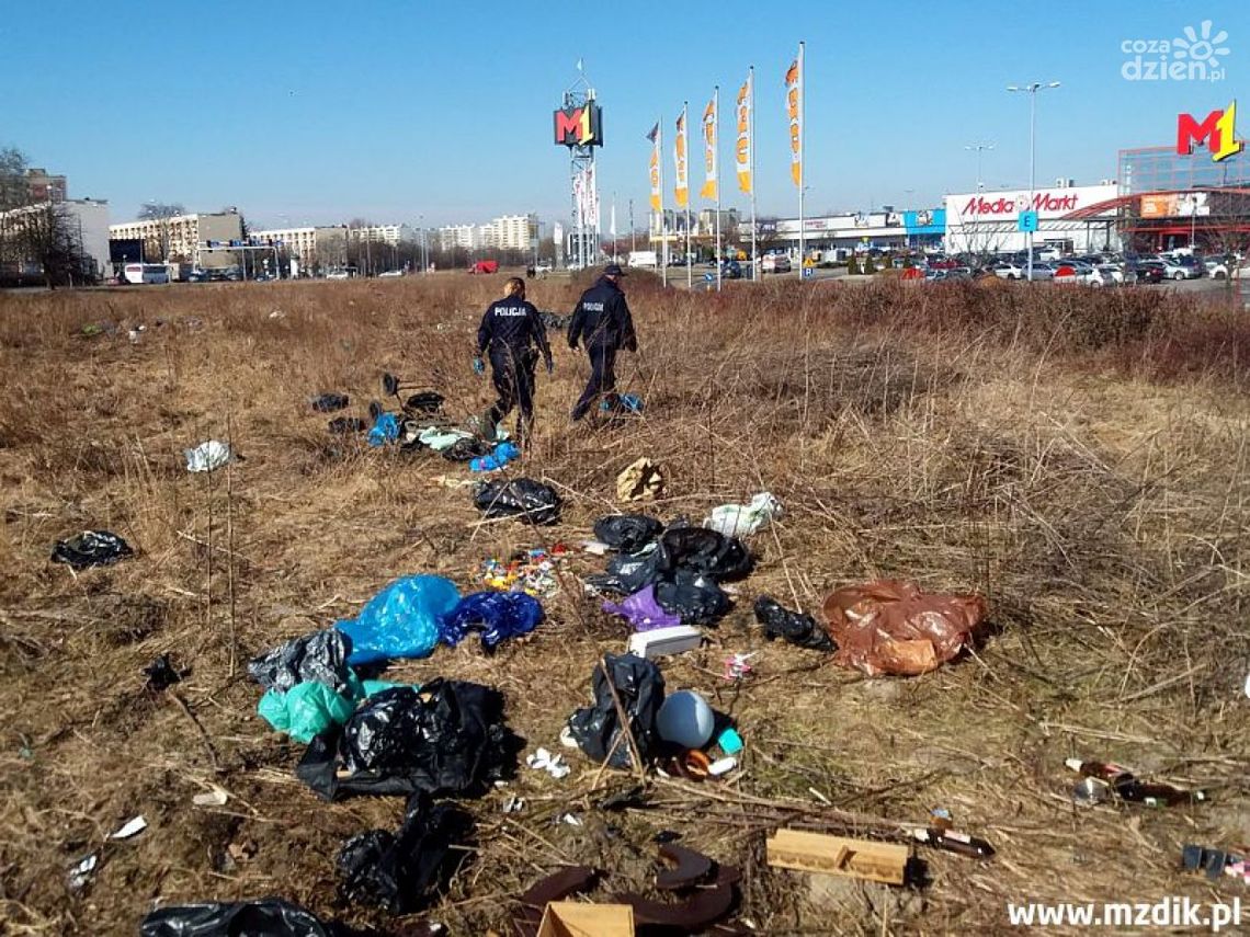 Dzikie wysypisko śmieci 