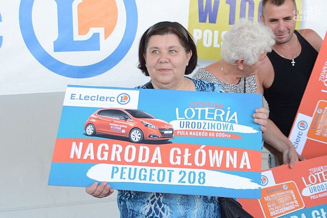 E.leclerc. Finałowa loteria urodzinowa E.leclerc. Finałowa loteria urodzinowa