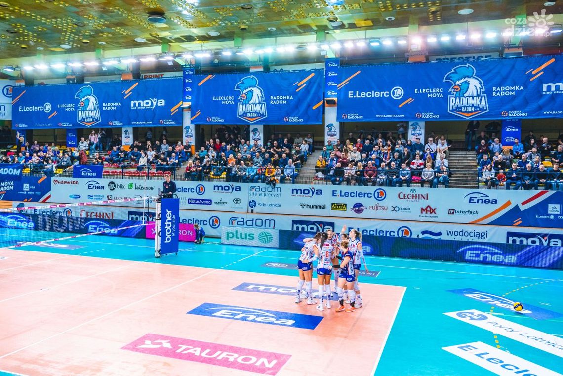 E.Leclerc Moya Radomka Radom fazę zasadniczą zakończy pod "złotym sufitem"