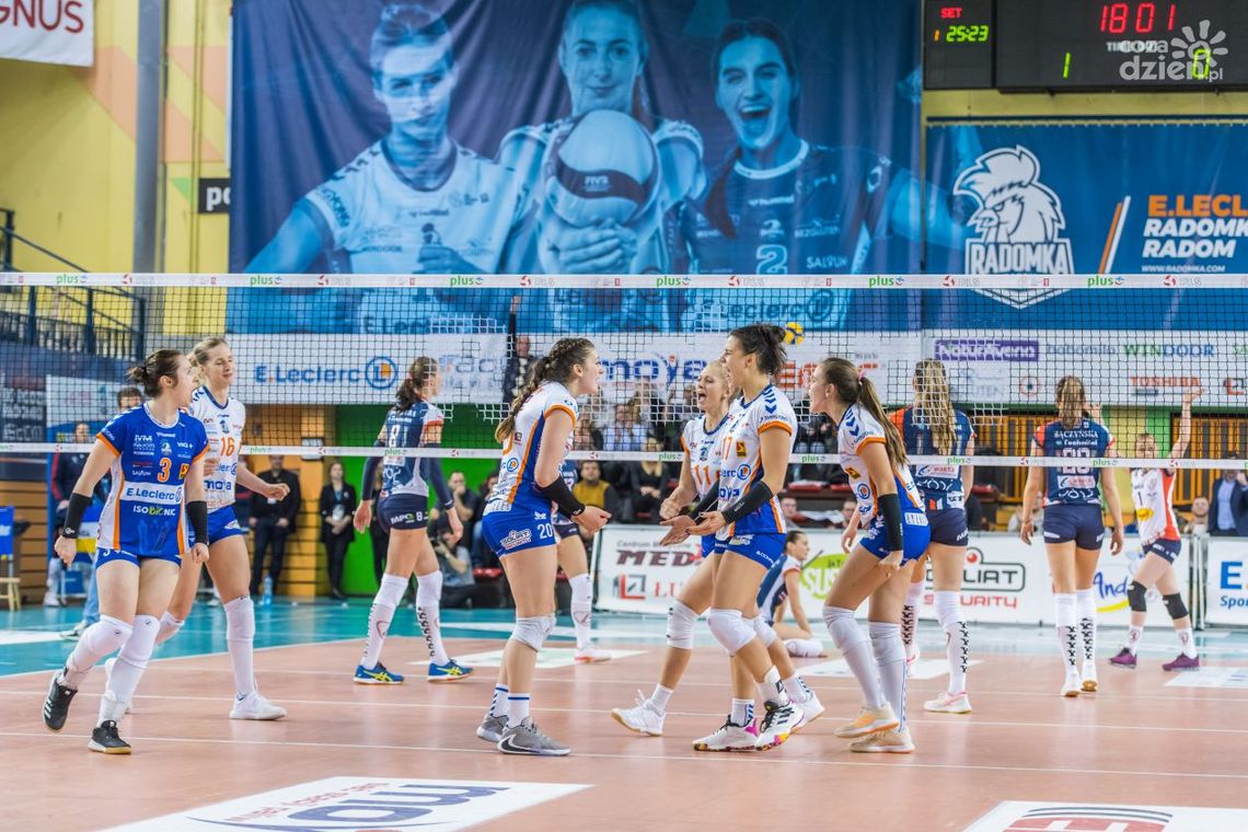 E.Leclerc Radomka o kolejne punkty Ligi Siatkówki Kobiet zagra we Wrocławiu