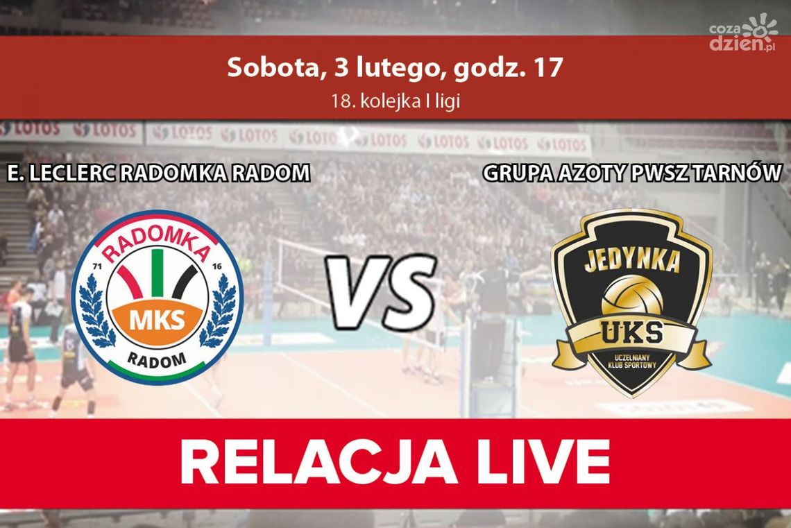 E. Leclerc Radomka Radom - Azoty Tarnów (relacja telewizyjna)