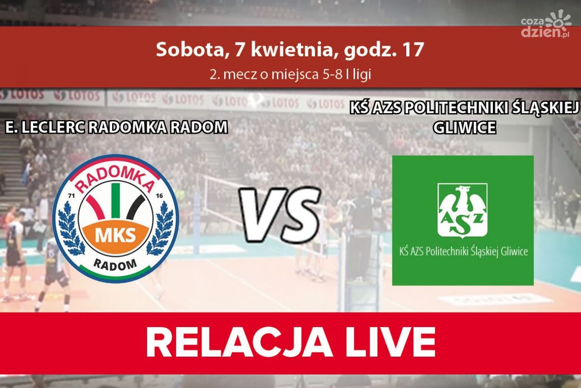 E. Leclerc Radomka Radom - KŚ AZS Politechnika Śląska Gliwice (relacja TV)