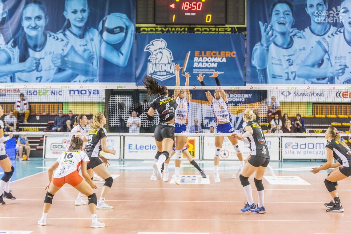 E.Leclerc Radomka Radom przegrała z mistrzem Polski po czterosetowym boju