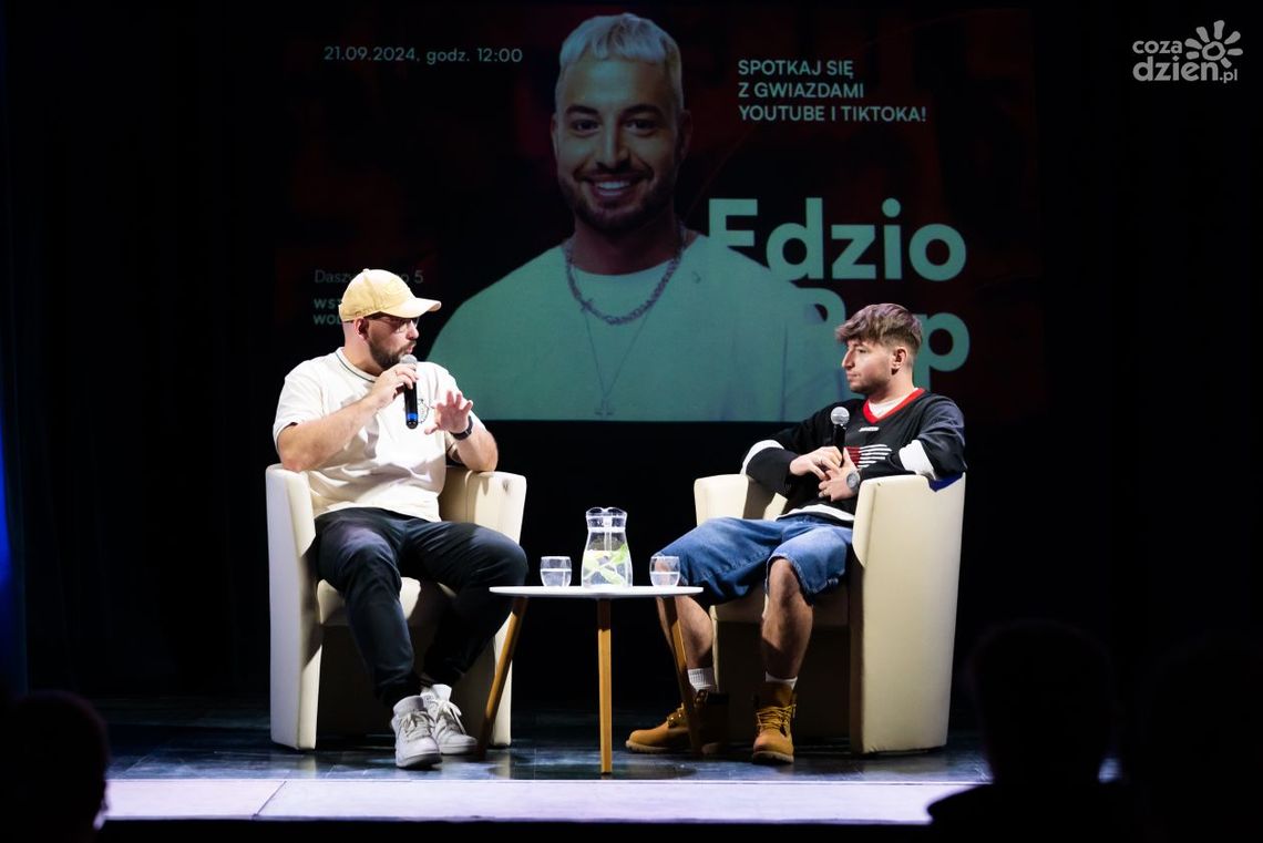 "Edzio Rap" spotkał się z radomską młodzieżą "Edzio Rap" spotkał się z radomską młodzieżą