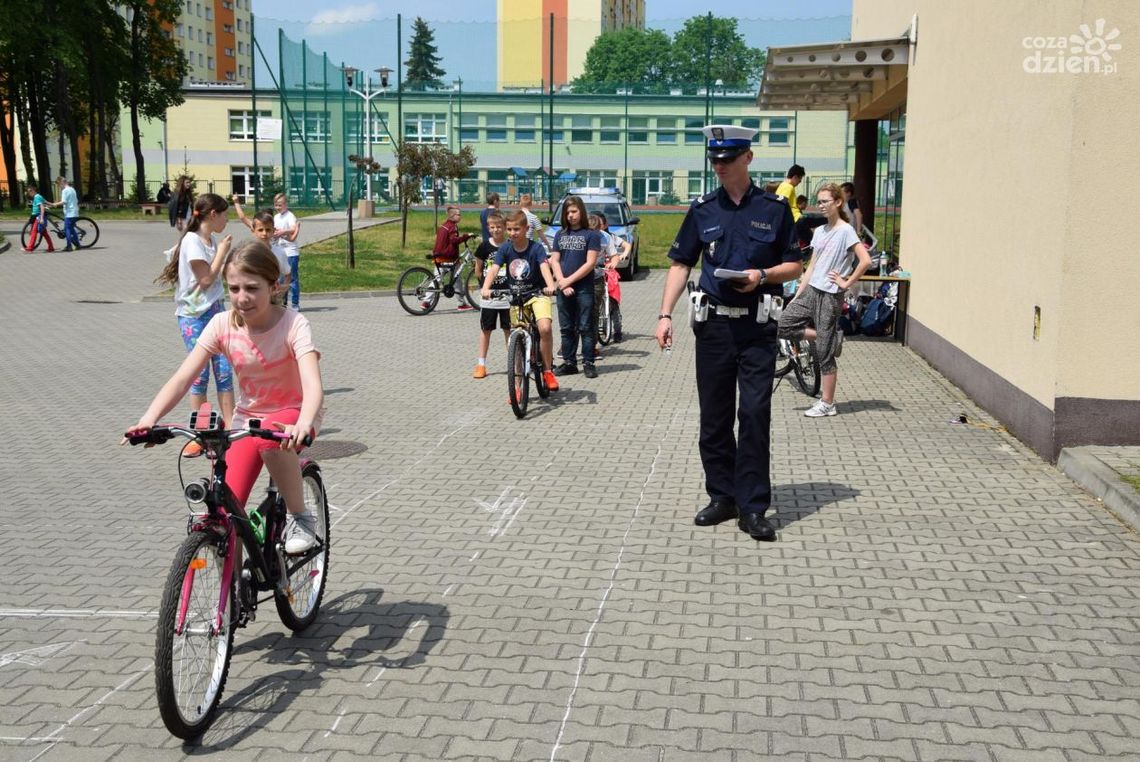 Egzamin na kartę rowerową w PSP nr 2