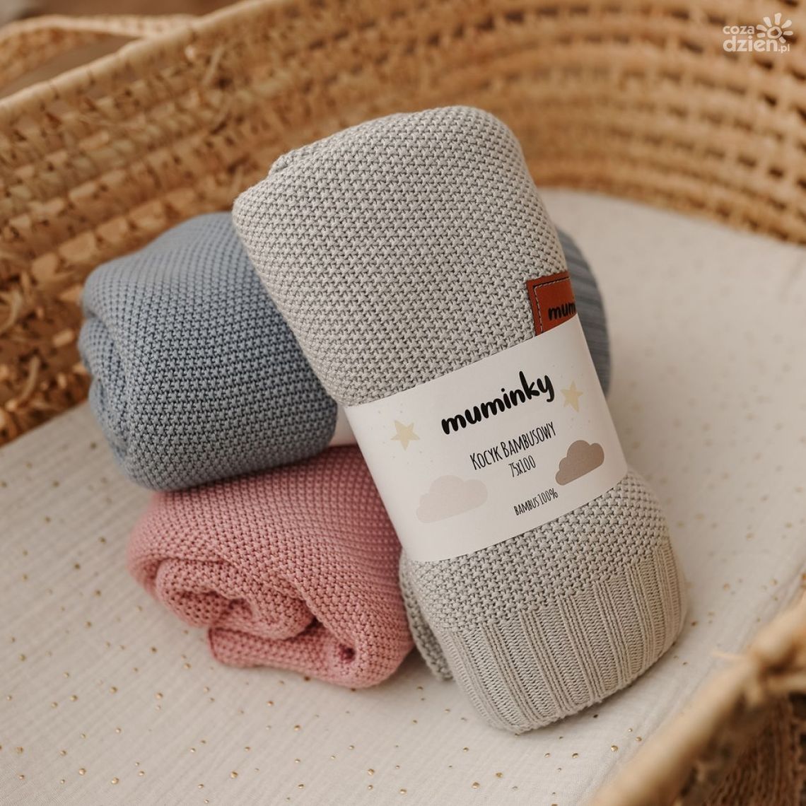 Ekologiczny i higieniczny kocyk bambusowy dla twojego dziecka