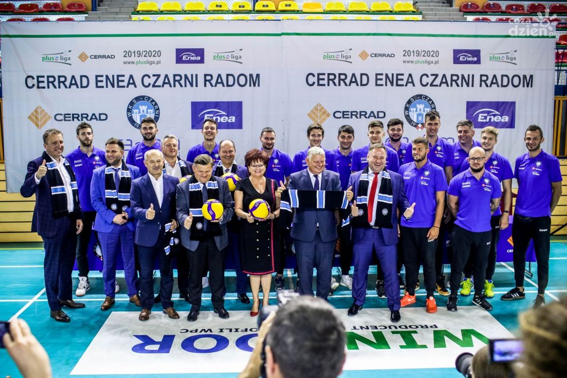 Enea nowym sponsorem Cerrad Czarnych Radom! [zdjęcia]