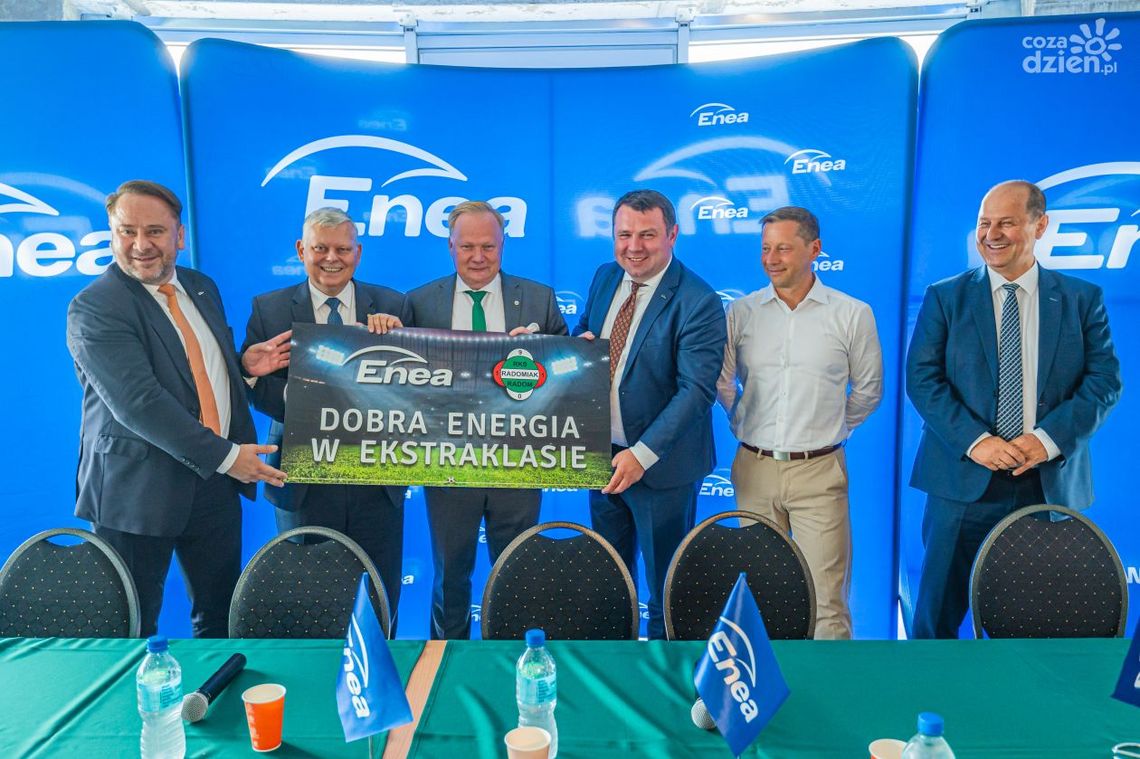 Enea Wytwarzanie dalej z Radomiakiem Radom. Współpraca przedłużona