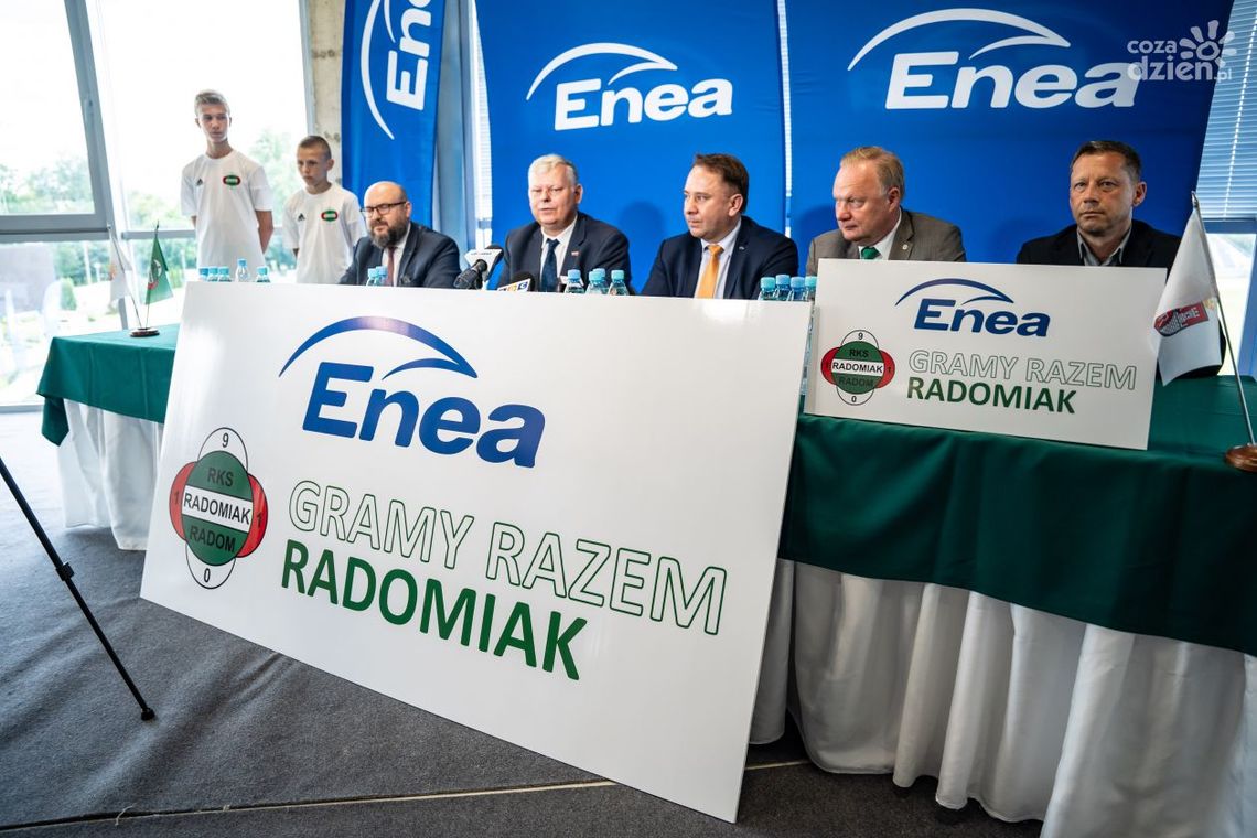Enea Wytwarzanie wciąż z Radomiakiem Radom. Umowa przedłużona do końca sezonu